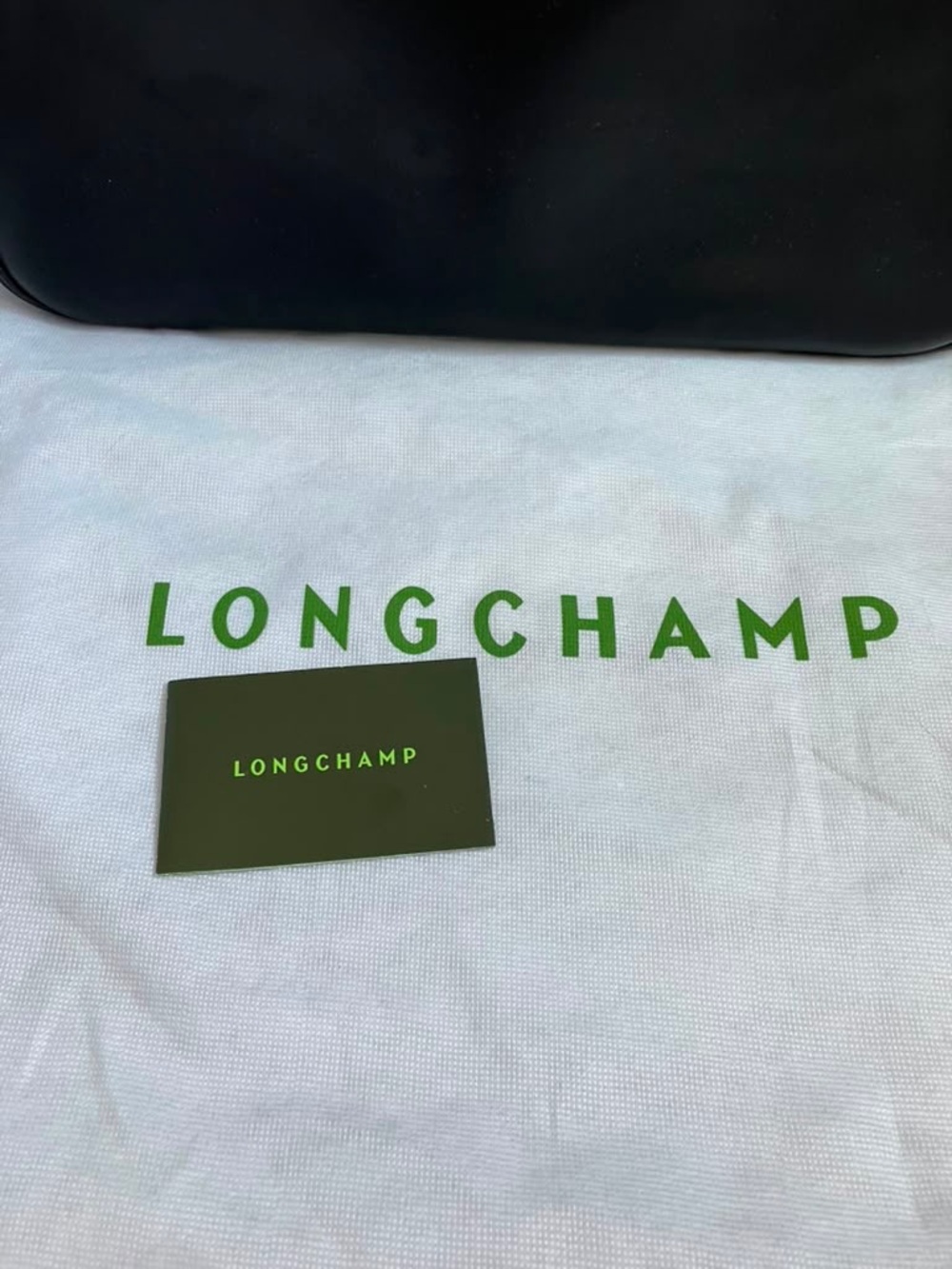 Longchamp Roseau Black Leather Tote Briefcase with Silver Accent - Picture 3 of 15